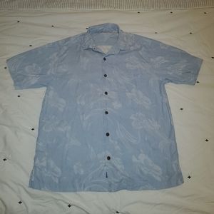 Tommy Bahama Men's Bali Silk Button Down Shirt, Size M